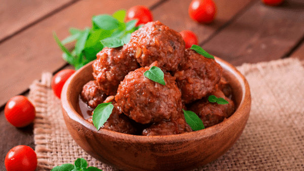 Bolitas de carne agridulces