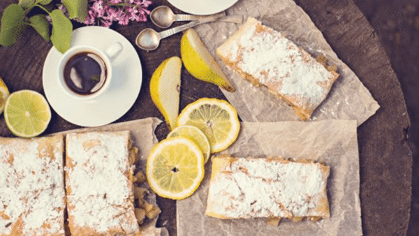 Strudel de peras