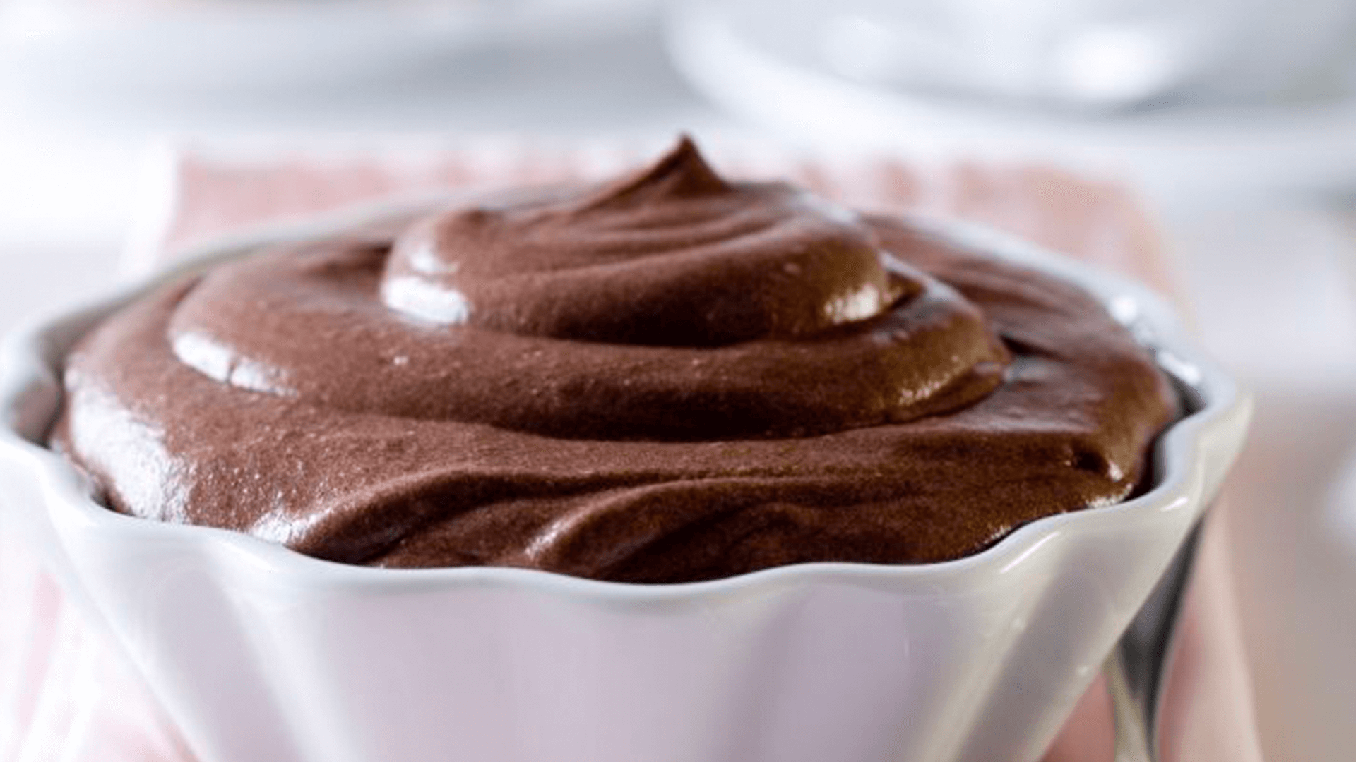 Mousse de chocolate y avena