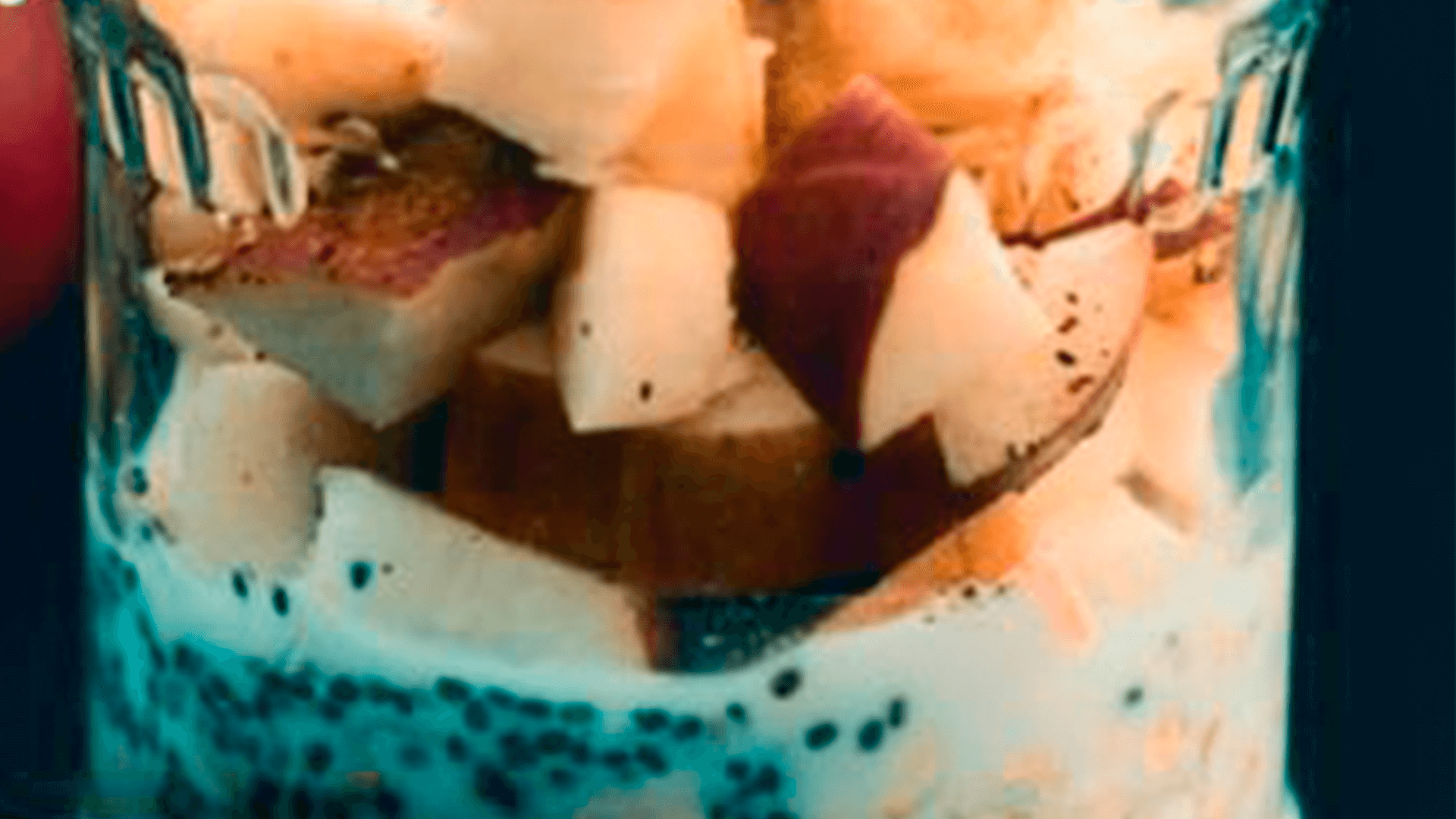Desayuno de avena con fruta