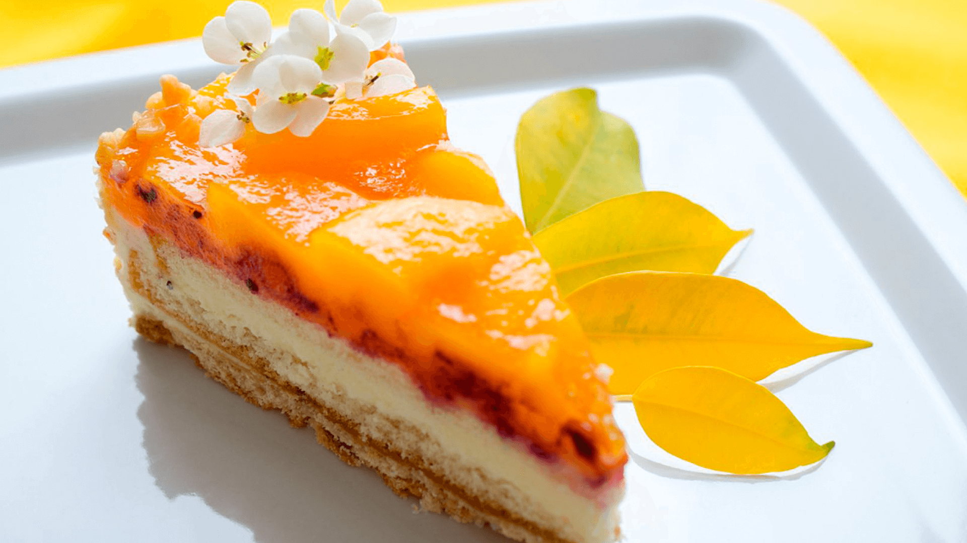 Pastel de durazno