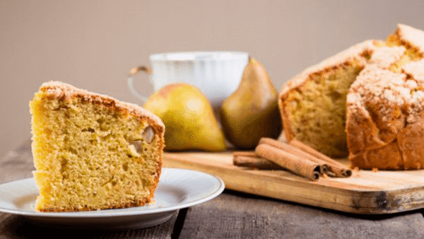Budín de peras