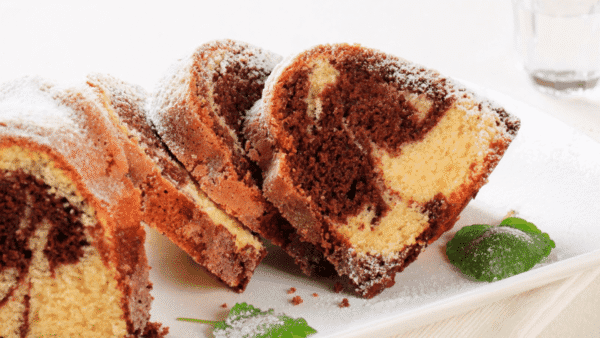 Pastel marmolado