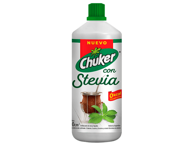 chuker con stevia liquido